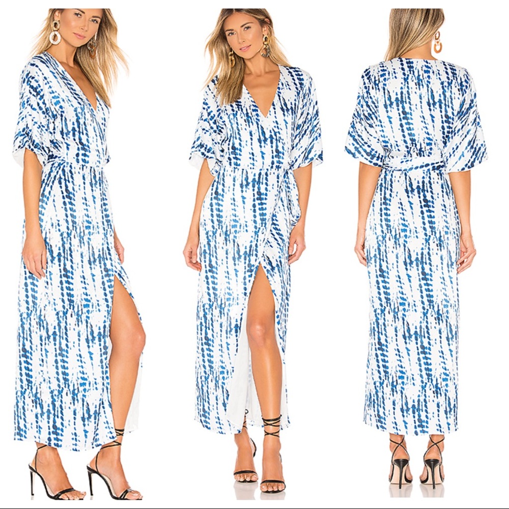 NWT! House of  Harlow 1960 Rochelle Dress Tie Dye
